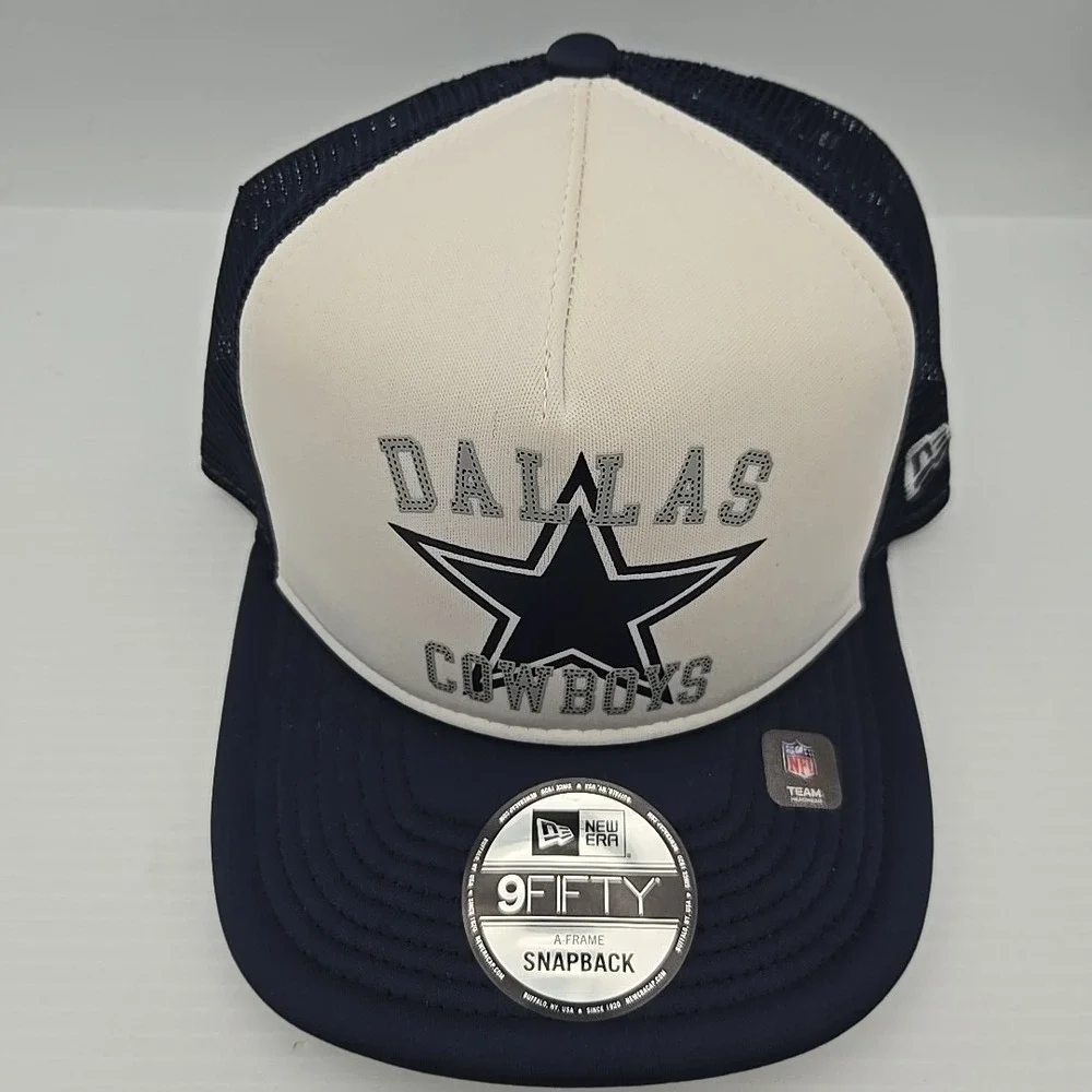 DALLAS COWBOYS NEW ERA BASIC 9FIFTY SNAPBACK HAT‎ - NAVY